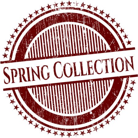 Spring Collection rubber grunge texture seal