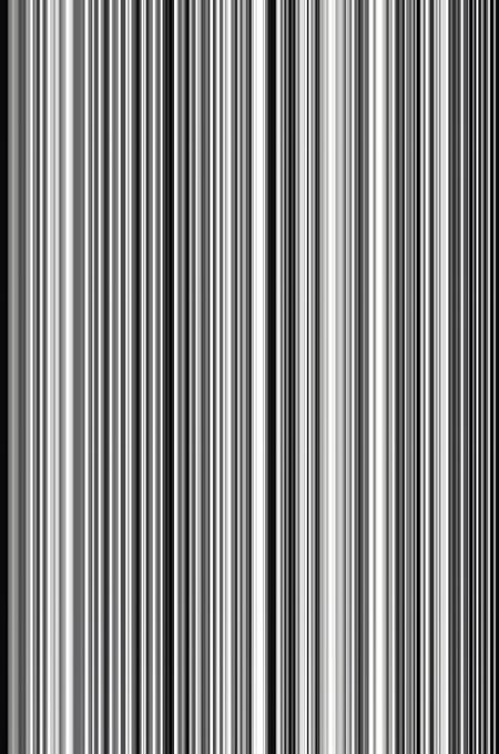 Abstract of parallel thin vertical stripes, in black and white, for themes of variation and synergy in decoration and background