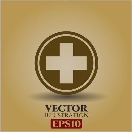Medicine vector icon or symbol