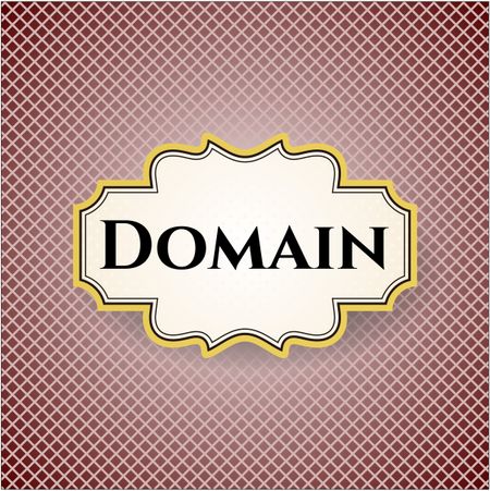 Domain card or poster