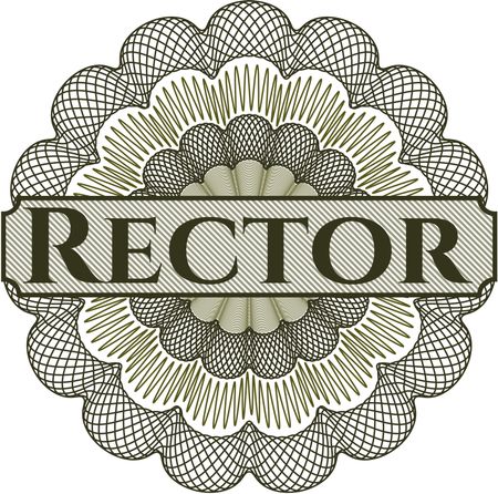 Rector abstract linear rosette