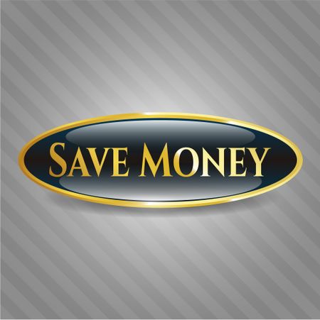 Save Money golden badge