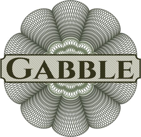 Gabble rosette