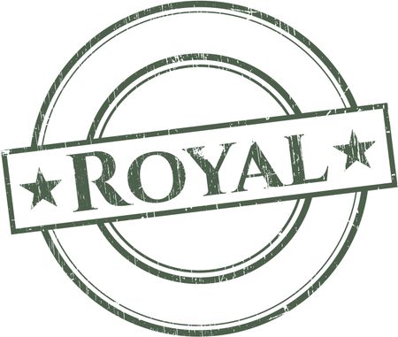 Royal rubber grunge texture stamp
