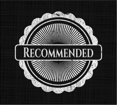 Recommended with chalkboard texture