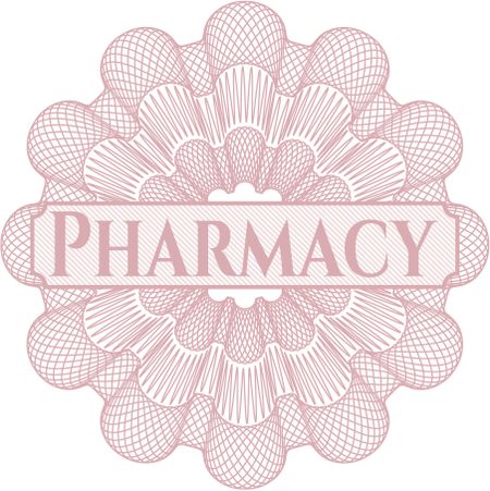 Pharmacy money style rosette