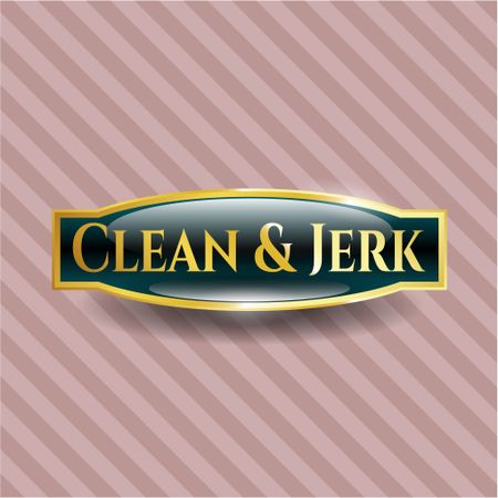 Clean & Jerk golden badge