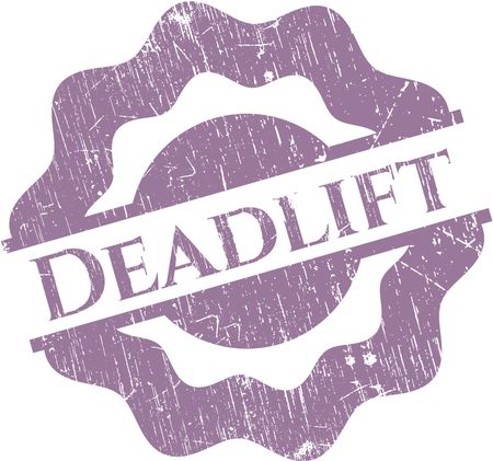 Deadlift grunge seal