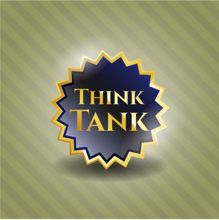 Think Tank golden emblem
