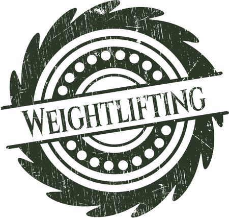 Weightlifting rubber seal