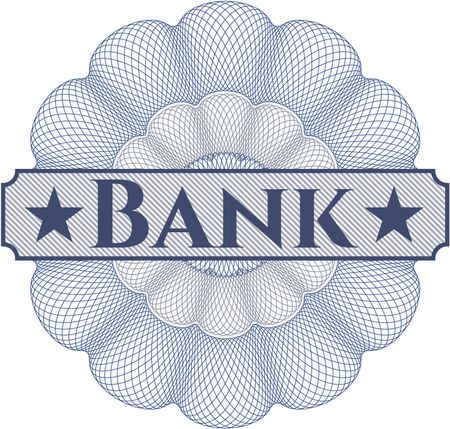 Bank money style rosette