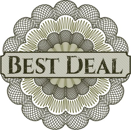 Best Deal abstract linear rosette