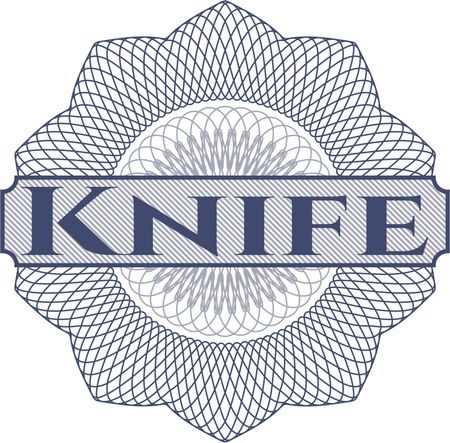 Knife linear rosette