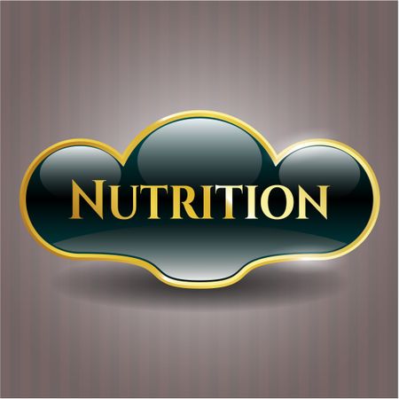 Nutrition gold emblem