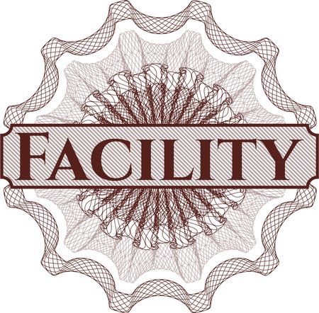 Facility abstract rosette