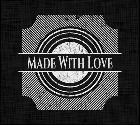Made With Love chalkboard emblem
