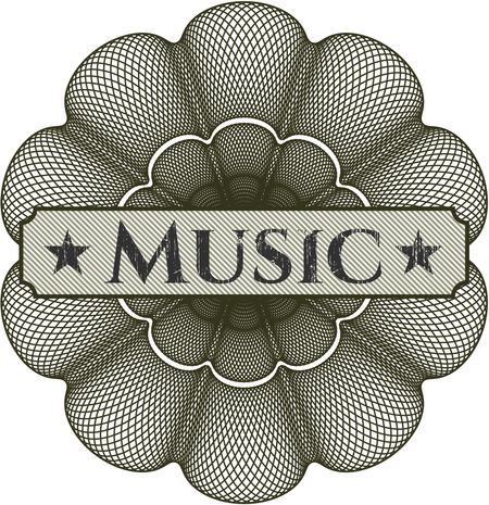 Music rosette