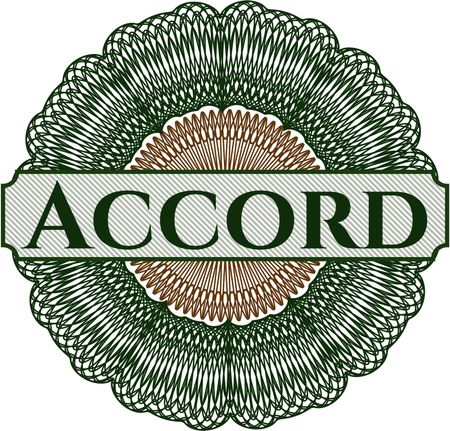 Accord abstract rosette