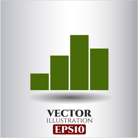 Chart icon vector illsutration