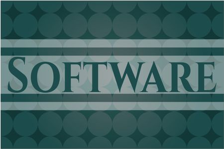 Software banner or poster