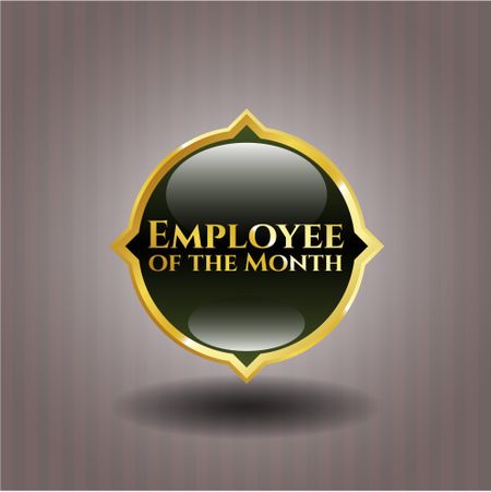Employee of the Month gold emblem