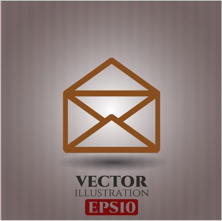 Envelope icon vector illsutration