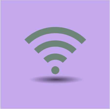 Wifi signal vector icon