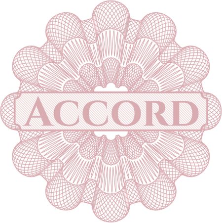 Accord abstract rosette