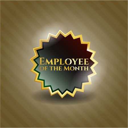 Employee of the Month shiny emblem