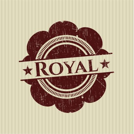 Royal rubber grunge seal
