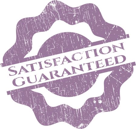 Satisfaction Guaranteed rubber texture