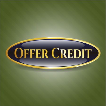 offer-credit-gold-emblem-335185934 Offer Credit gold emblem