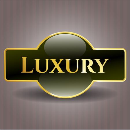 Luxury shiny emblem