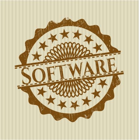 Software grunge seal