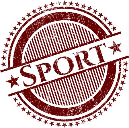 Sport rubber grunge seal