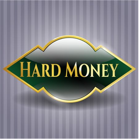 Hard Money golden emblem