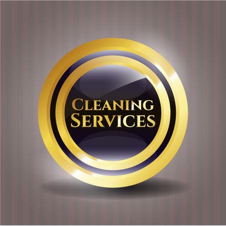 Cleaning Services golden badge