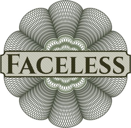 Faceless linear rosette
