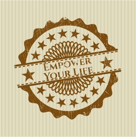 Empower Your Life rubber texture