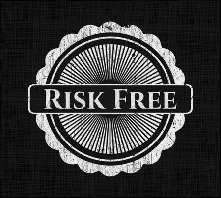 Risk Free chalkboard emblem