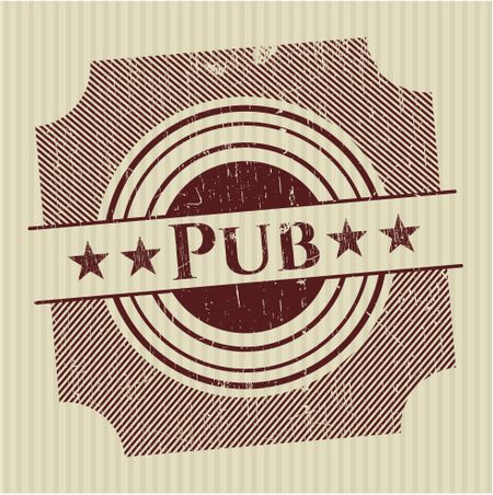 Pub rubber stamp