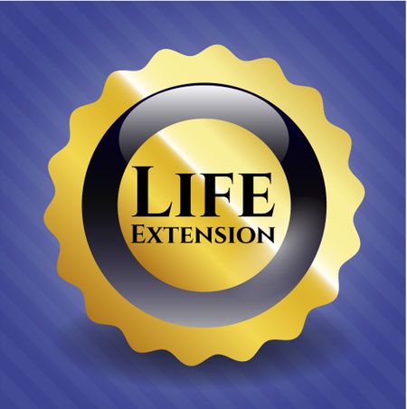 life-extension-golden-emblem-badge-336618170 Life Extension golden emblem or badge