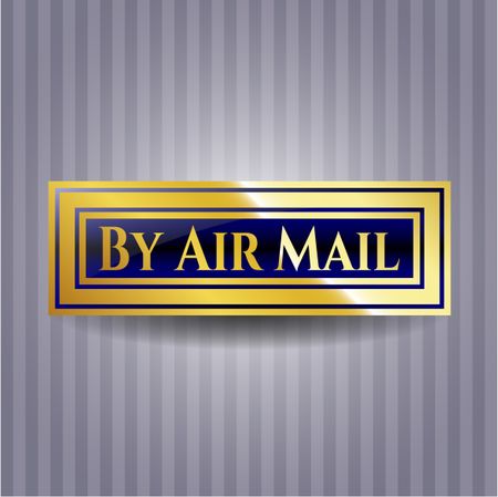 By Air Mail shiny emblem