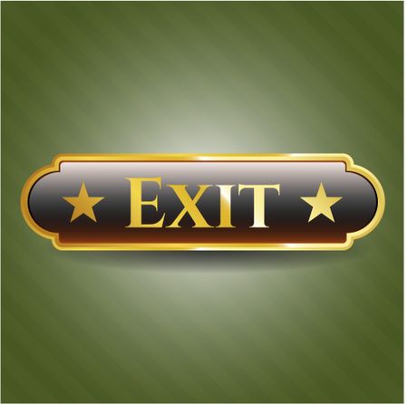 Exit shiny badge