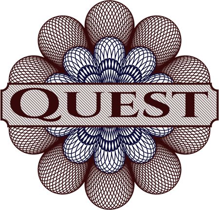 Quest abstract rosette