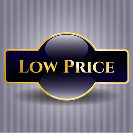 Low Price golden badge