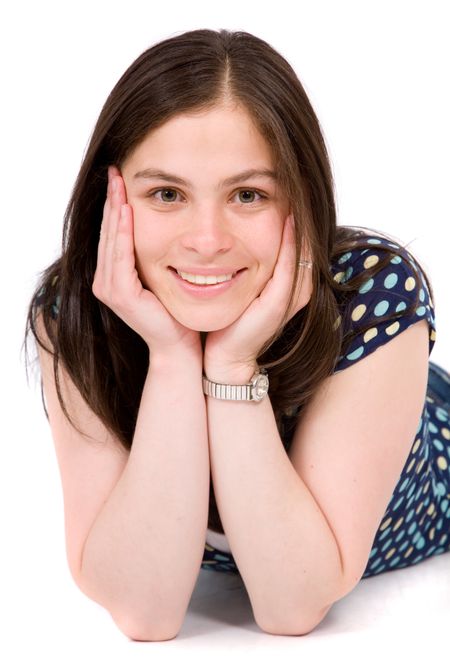 fashion-woman-portrait-smiling-lying-floor-3372151 fashion woman portrait where she is smiling lying on the floor