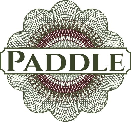 Paddle rosette