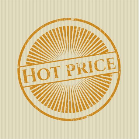 Hot Price grunge stamp