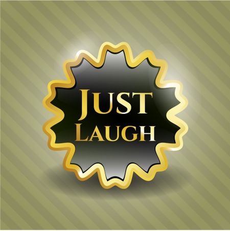 Just Laugh golden emblem